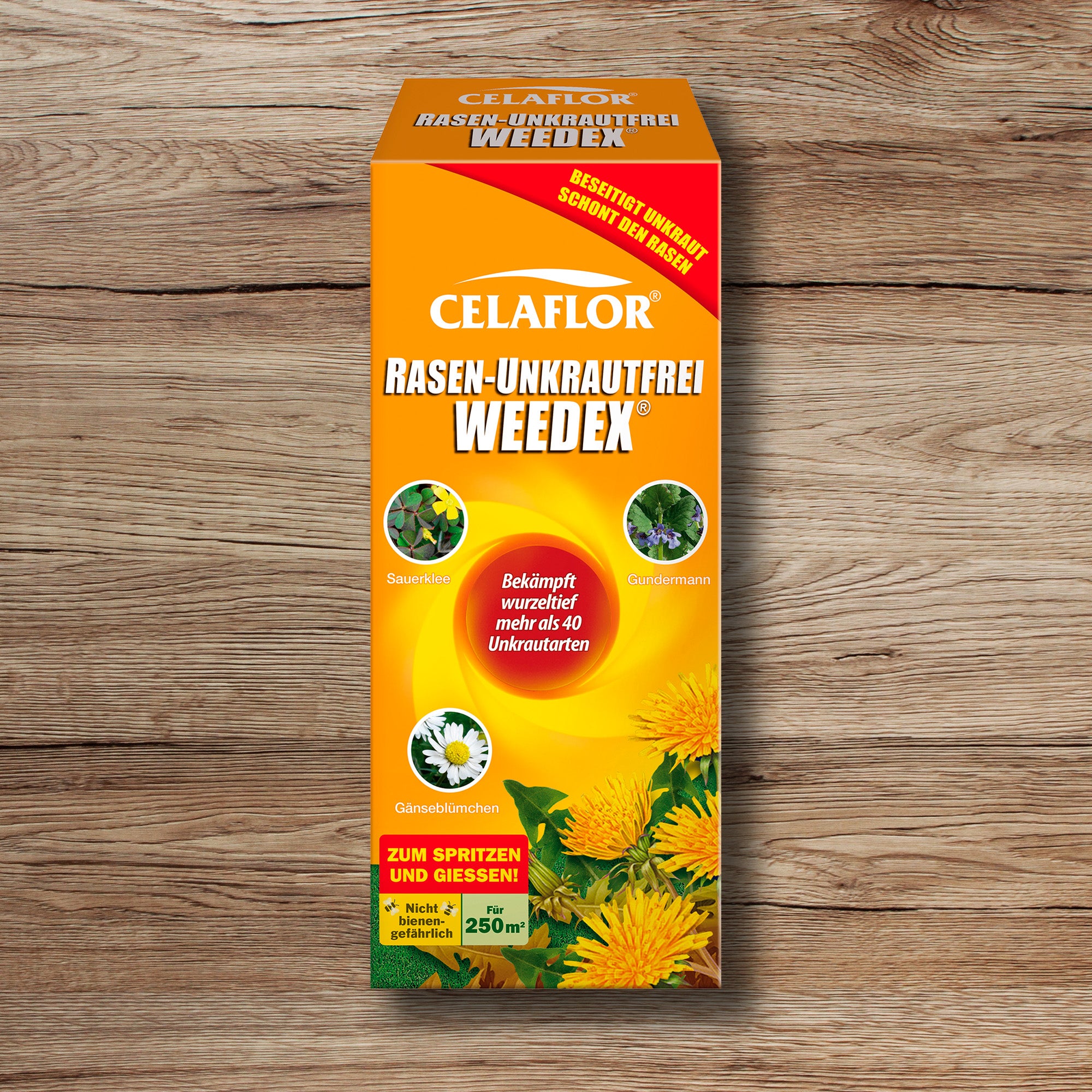 Celaflor Rasen Unkrautfrei Weedex 400 Ml | Konzentrat Gegen Unkraut Im Rasen, Wirkt Bis Zu 6 Monate