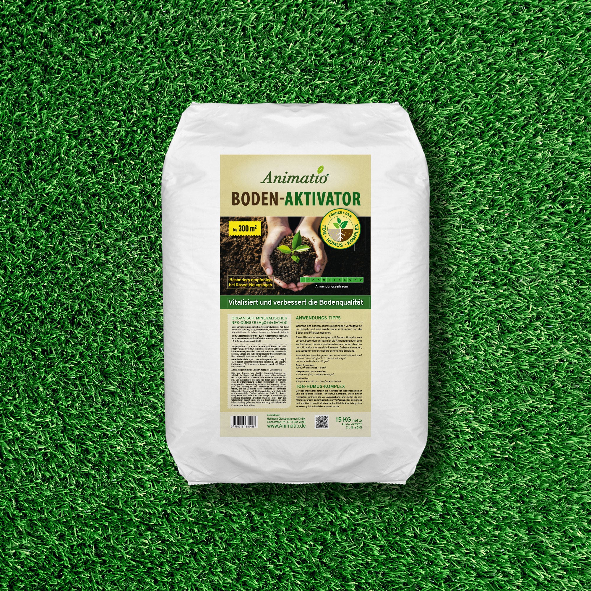 Animatio Boden-Aktivator Granulat 15kg